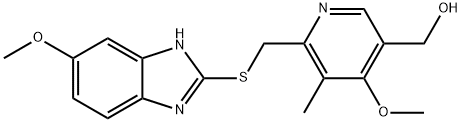 4-甲氧基-6-[[(6-甲氧基-1H-苯并咪唑-2-基)硫基]甲基]-5-甲基-3-吡啶甲醇