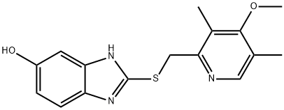 2-[[(4-甲氧基-3,5-二甲基-2-吡啶基)甲基]硫基]-1H-苯并咪唑-6-醇