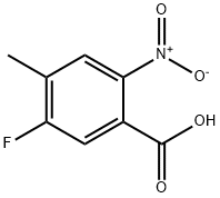 5-氟-4-甲基-2-硝基苯甲酸