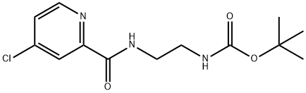 N-[2-(BOC-氨基)乙基]-4-氯吡啶-2-甲酰胺
