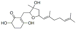 3,6-Dihydroxy-2-[[5-(2,6-dimethyl-1,5-heptadienyl)-3-methyl-3-hydroxyoxolan-2-yl]methyl]-2-cyclohexen-1-one