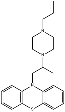 Phenothiazine, 10-(2-(4-propyl-1-piperazinyl)propyl)-