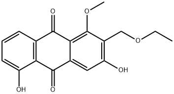 5-hydroxydamnacanthol-omega-ethyl ether
