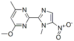 4-methoxy-6-methyl-2-(1-methyl-5-nitro-imidazol-2-yl)pyrimidine