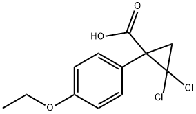 2,2-二氯-1-(4'-乙氧基苯基)环丙烷羧酸