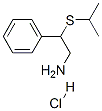 2-phenyl-2-propan-2-ylsulfanyl-ethanamine hydrochloride