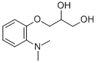 1,2-Propanediol, 3-(o-(dimethylamino)phenoxy)-