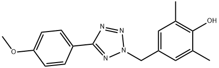 4-((5-(4-Methoxyphenyl)-2H-tetrazol-2-yl)methyl)-2,6-dimethylphenol