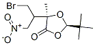 1,3-Dioxolan-4-one, 5-[1-(bromomethyl)-2-nitroethyl]-2-(1,1-dimethylet hyl)-5-methyl-, [2R-[2alpha,5beta(R*)]]-
