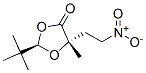 1,3-Dioxolan-4-one, 2-(1,1-dimethylethyl)-5-methyl-5-(2-nitroethyl)-,  (2R-trans)-