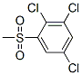 2,3,5-trichlorophenyl methyl sulfone