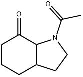 7(4H)-Indolinone,1-acetyltetrahydro-(6CI)