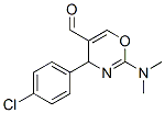 2-Dimethylamino-4-(p-chlorophenyl)-(4H)-1,3-oxazine-5-carboxaldehyde