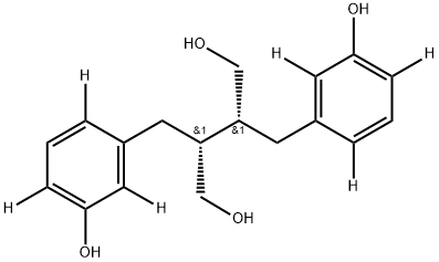 (R*,R*)-2,3-二[(3-羟基苯基-2,4,6-D3)甲基]-1,4-丁二醇