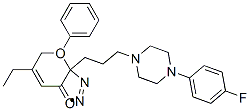 5-ethyl-2-[3-[4-(4-fluorophenyl)piperazin-1-yl]propyl]-1-phenyl-pyrazo l-3-one