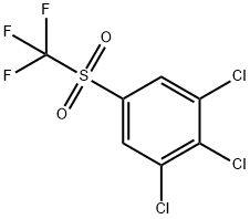 1,2,3-TRICHLORO-5-TRIFLUOROMETHANESULFONYL-BENZENE