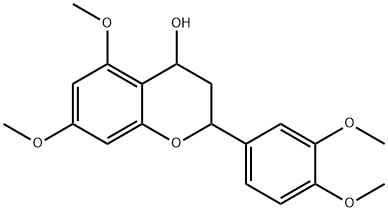 2-(3,4-Dimethoxyphenyl)-3,4-dihydro-5,7-dimethoxy-2H-1-benzopyran-4-ol