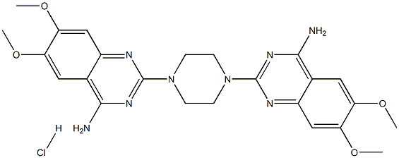 2,2'-(1,4-哌嗪二基)二[6,7-二甲氧基-4-喹唑啉胺]盐酸盐