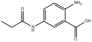 Benzoic acid, 2-amino-5-[(1-oxopropyl)amino]- (9CI)