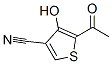 3-Thiophenecarbonitrile, 5-acetyl-4-hydroxy- (9CI)