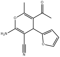 5-乙酰基-2-氨基-4-(2-呋喃基)-6-甲基-4H-吡喃-3-甲腈