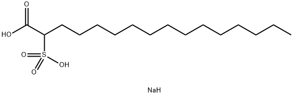 钠氢2-磺酸十六烷酸酯(1:1:1)