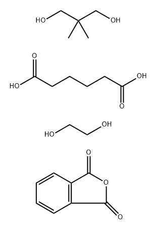 Hexanedioic acid, polymer with 2,2-dimethyl-1,3-propanediol, 1,2-ethanediol and 1,3-isobenzofurandione