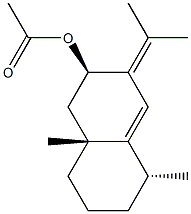 (2R)-1,2,3,5,6,7,8,8a-Octahydro-5α,8aβ-dimethyl-3-(1-methylethylidene)naphthalen-2β-ol acetate