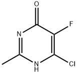 2-甲基-5-氟-6-氯嘧啶-4-酮
