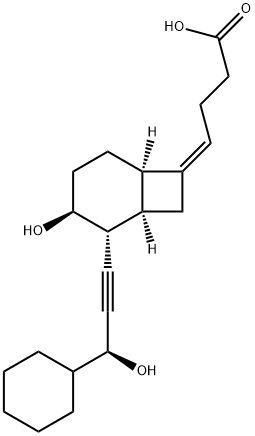 4-[(1R,1α,6α,7Z)-2α-[(S)-3-Cyclohexyl-3-hydroxy-1-propynyl]-3β-hydroxybicyclo[4.2.0]octan-7-ylidene]butanoic acid
