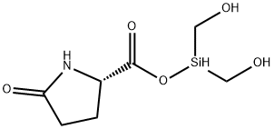 L-Proline, 5-oxo-, dihydroxymethylsilyl ester
