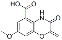 2H-1,4-Benzoxazine-5-carboxylic acid, 3,4-dihydro-7-methoxy-2-methylen e-3-oxo-