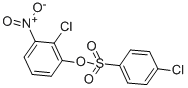Benzenesulfonic acid, p-chloro-, 2-chloro-3-nitrophenyl ester