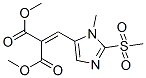 [[1-Methyl-2-(methylsulfonyl)-1H-imidazol-5-yl]methylene]propanedioic acid dimethyl ester