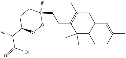 (3R,αR,6R)-6-[2-[[(4aR,8aS)-1,4,4aβ,7,8,8aβ-Hexahydro-1,1,3,6-tetramethylnaphthalen]-2-yl]ethyl]-α,6-dimethyl-1,2-dioxane-3-acetic acid
