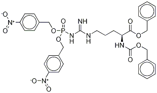 N2-羧基-N5-膦酰甲脒基鸟氨酸二苄基二(对硝基苄基)酯