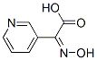 3-Pyridineaceticacid,alpha-(hydroxyimino)-,(Z)-(9CI)