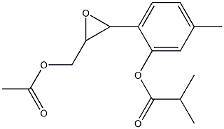 10-acetoxy-8,9-epoxythymol isobutyrate