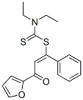 N,N-diethyl-1-[(E)-3-(2-furyl)-3-oxo-1-phenyl-prop-1-enyl]sulfanyl-met hanethioamide