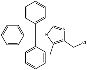 4-(氯甲基)-5-甲基-1-(三苯基甲基)-1H-咪唑