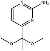 4-(1,1-Dimethoxyethyl)pyrimidin-2-amine