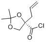 1,3-Dioxolane-4-carbonyl chloride, 2,2-dimethyl-4-(2-propenyl)-, (S)- (9CI)