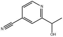 4-Pyridinecarbonitrile,2-(1-hydroxyethyl)-