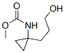 Carbamic  acid,  [1-(3-hydroxypropyl)cyclopropyl]-,  methyl  ester  (9CI)
