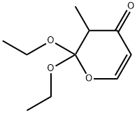 4H-Pyran-4-one,2,2-diethoxy-2,3-dihydro-3-methyl-(9CI)