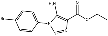 5-Amino-1-(4-bromophenyl)-1H-1,2,3-triazole-4-carboxylicacid ethyl ester