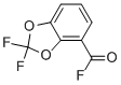 1,3-Benzodioxole-4-carbonyl fluoride, 2,2-difluoro- (9CI)