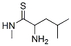 Pentanethioamide,  2-amino-N,4-dimethyl-