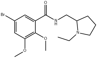 BENZAMIDE,5-BROMO-N-[(1-ETHYL-2-PYRROLIDINYL)METHYL]-2,3-DIMETHOXY