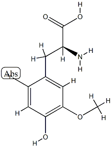 3-O-methyl-6-fluoro-dopa